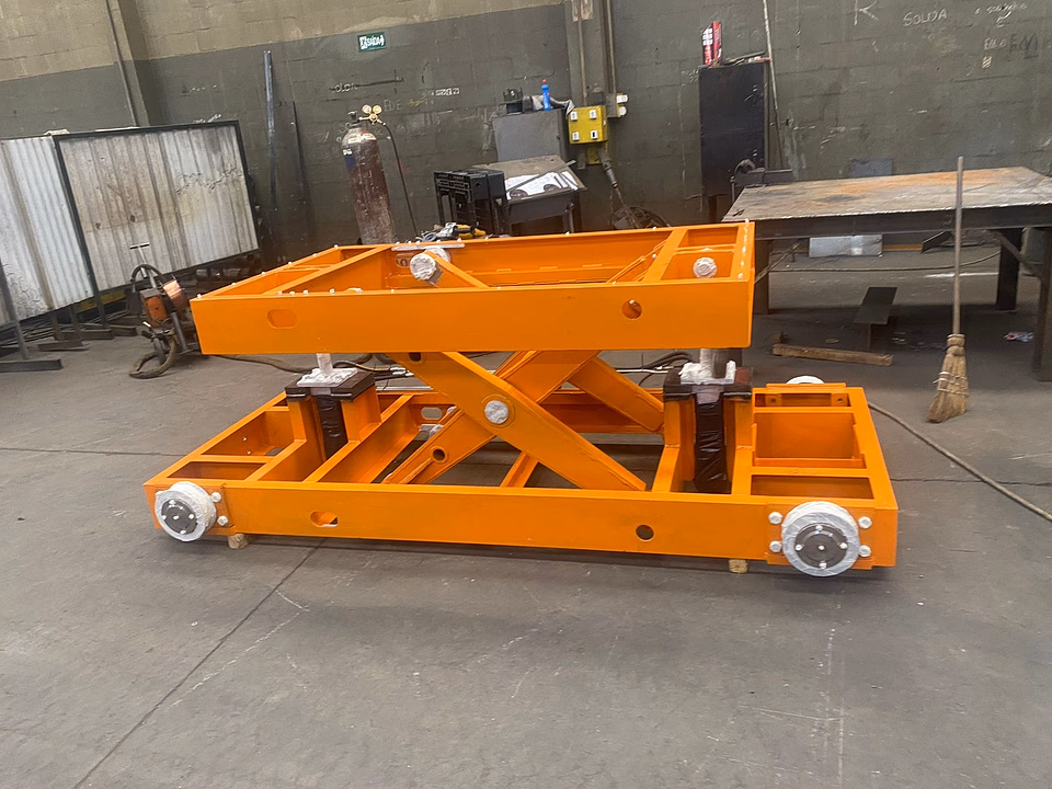 Fabricação de componentes para instalação em campo