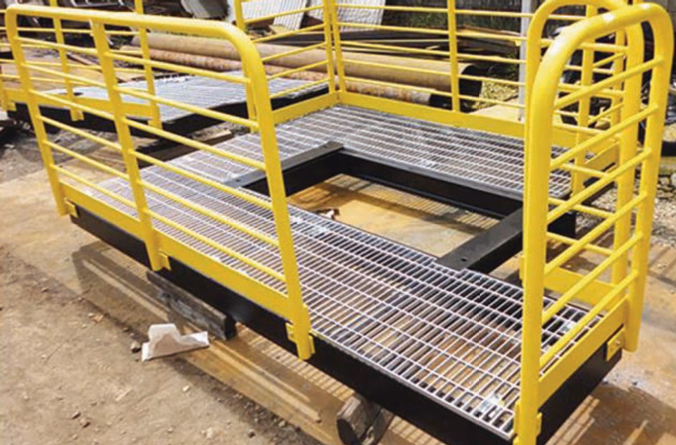 Guarda-corpo industrial normatizado